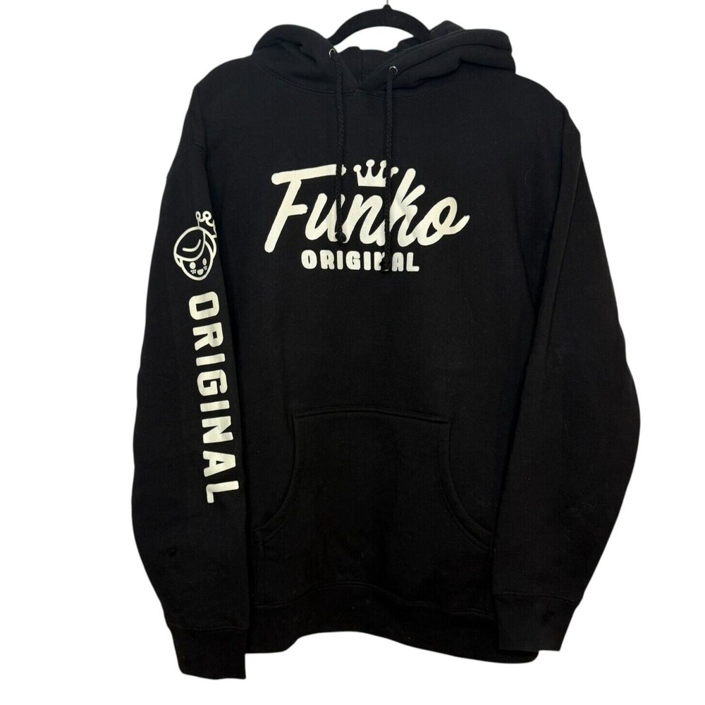 Funko Original Collector‎ Black Hoodie Sweatshirt Size Medium